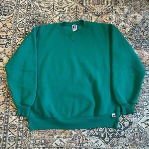 Vintage 90s Russell Athletic Crewneck (Teal)